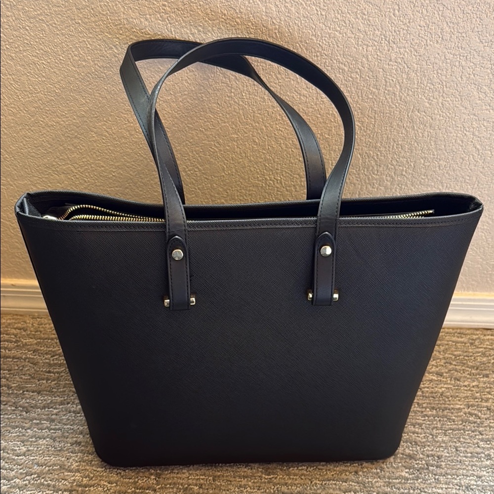 Elegant Black Tote Bag